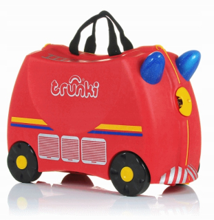 Kufor Trunki TRU-T085 rolovací kufor tigrovaný oranžový